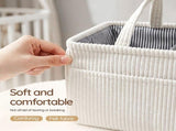 Diaper Caddy Organizer, Durability, Preventing Tears or Breaks, Partition Board, Handle Design, for V1369-AZ3-W-12228