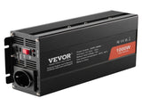 Pure Sine Wave Inverter, 1000 Watt, DC 12V to AC 230V Power Inverter with 2 AC Outlets 2 USB Port 1 V952-CZXNBQ1000WCILWT2V3