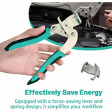 Car Clip Pliers and Disassembly Tools - Alloy Steel Multi-Use Plier with Non-Slip PVC Handle V1366-AZ2-W-11410