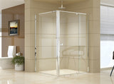 Semi Frameless Shower Screen x 195cm Side AS/NZS Glass V63-828681