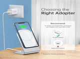 CHOETECH MIX00117SL Magasafe Fast Wireless Charger Stand Holder For iPhone 13/12 V28-ELECHOMIX00117SL