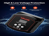 Dual Battery Isolator, 12V 300 Amp, Manual and Automatic VSR Voltage Sensitive Relay with LCD V952-SDCGLJDQDJQS8Q4OL001V9