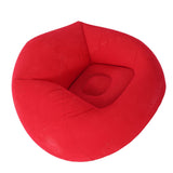 Inflatable Lounge Chair Flocking PVC Portable Folding Blow Up Sofa for Living Room Bedroom Balcony V1294-YM0901-3116240012412