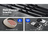 LockMaster Automatic Sliding Gate Opener Kit Keypad 4M 1800KG GO-SGO-DSR1800-AC-172-RX2