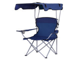 Weisshorn Camping Chair With Canopy Folding Outdoor Portable Seat Lightweight Beach Picnic Fishing XFEL-CAMP-UM-NV