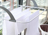 Portable Clothes Drying Rack Multipurpose Collapsible Hanging Drying Rack for Balcony Railings V1294-YM0716-3117220157811
