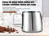 21pcs Coffee Art Set 12oz/350ml Stainless Steel Milk Frothing Pitcher with Scale 16pcs Coffee V1294-YM0901-H49324-6