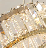 BAMDECOR C3335 Large Swirl Modern Crystal Ring Chandeliers Contemporary Round Chandelier Crystal V255-BAM-C3335-2