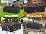 Patio Furniture Covers, Furniture Covers Waterproof, Heavy Duty Oxford Patio Table Cover for V1258-DP02-F-567