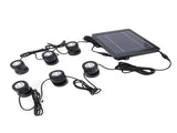 Solar Ponds 6 in 1 LED Solar Underwater Lights IP68 Water Resistant Submarine Landscape V1294-YM0901-3119240141811