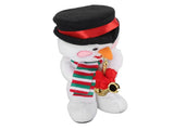 Electric Music Christmas Toy Doll 8 Songs Continuous Play Dancing Singing Glowing Swinging Plush Toy V1294-YM0718-3115220091913