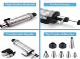 Whipped Cream Maker - Garnishing Syringe - Nozzle Set - Cake Decorating - Stainless Steel Nozzles V1189-WXF-260203-00442