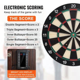 VEVOR Dartboard and Cabinet Set Complete with All Accessories Easy Assembly V952-DZTZZXB00000FQ0DMV9