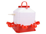 Automatic Poultry Waterer Multifunctional Large Capacity 8 Bowls Poultry Waterer Dispenser for Farm V1294-YM0901-3111250225011