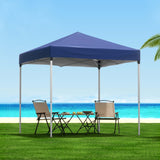Instahut Gazebo 2x2m Outdoor Patio Garden Marquee Shade Blue GAZEBO-T-2X2-F-EC-BU