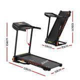 Everfit Treadmill Electric Home Gym Fitness Exercise Equipment Incline 390mm TMILL-TITAN39-SIM