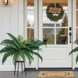 VEVOR 2Pcs Artificial Boston Ferns Plastic Fern 35 Branches Indoor Outdoor Decor V952-PZSRZJLZWBHHEY962001V0