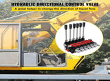 Hydraulic Directional Control Valve, 6 Spool Hydraulic Spool Valve, 11 GPM Hydraulic Loader Valve, V952-KZFFXYC611GPMFJ1GV0