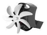 Wood Fan Pipe Fireplace Fan 7 Blades Fan On Chimney Silent Motors Heat Powered Wood V1294-YM0706-3114230124313