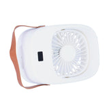 Adjustable Electric Fan Portable Spray Humidification Electric Fan for Home Outdoor DormitoryWhite V1294-YM0721-3113210056411