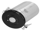 Coffee Beans Canister with Exhaust Valve Stainless Steel Storage Sealing Container with SpoonSilver V1294-YM0901-3118210141912