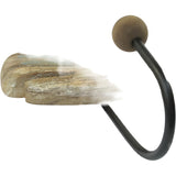 Handcrafted Whale Wall Hanging w 3 Hooks 56cm V637-12813WHL