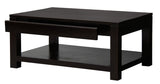 Amsterdam 2 Drawer Coffee Table - Chocolate V199-CT002TAC