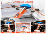 Tubing Bender Kit, 6 mm to 22 mm, Compact Ratcheting Tube Pipe Bender, Ratchet Hand Bending Tool, V952-JLSDWGJJXKZXCU7UC001V0