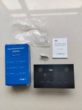 WiFi Touch Light Switch Smart Socket Flameproof Glass Panel Power Failure Memory APP and Voice V1294-YM0901-HS7879W-UK