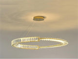 BAMDECOR C3318/1 Modern Crystal Chandeliers Lighting Contemporary Round Chandelier Lighting V255-BAM-C3318-1-60