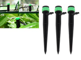 100pcs Drip Emitters 360 Degree Adjustable Water Flow Drippers Sprayer for Patio Lawn Bed Watering V1294-YM0706-3111230192213