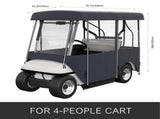 Golf Cart Enclosure, Polyester Driving Enclosure, Club Car Covers Universal Fits for 22 Passenger V952-GEFYPCZ4ZHENC-011V0