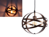 Ball Earth Chandelier Retro American Industry Warm Romantic Stable Firm Wall Lamp for Coffee Shop V1294-YM0715-3119210292111