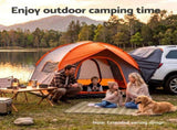 Weisshorn Camping Tent SUV Family Camping Car Tent 6-8 Person 250cm Orange XFEL-TENT-CAR250-GYOG