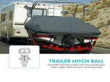 Plated Hitch Mount for Strength and Weather Resistance V1366-AZ2-W-15767