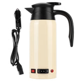 Portable 800ml HighCapacity Electric Heating Kettle with Cigarette Lighter for Car Use 12V24V V1294-YM0901-3113200101511