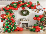 Christmas Balloon Combo 123PCS Arch Tree Sets V1132-SDLW9-CY028-032