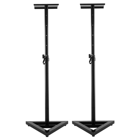 Karrera Adjustable Floor Speaker Stand Surround Sound - Black STD-SPK