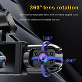 1080P WiFi Dual Lens Dash Cam Front Rear Car DVR V728-LP1005006904184673