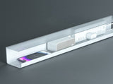 Under Desk Cable Management Tray Punch Free Installation Under Desk Power Strip Cord Organizer for V1294-YM0901-3117240146211