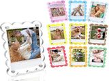 12 Piece Acrylic Magnetic Photo Frames for Refrigerator, 6 x 9 cm V1237-ZY-818-276