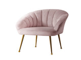 Artiss Armchair Velvet Pink Eloise UPHO-C-ARM-5107-PK