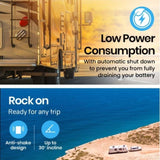 GECKO 95L Portable Upright Fridge and Freezer, 12V/24V for Camping, Caravans, Black V219-CAPFCHGEKA10B