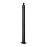 Cable Railing Post, 36x2x2 Inch Stair Railing Post, with Pre-Drilled 30&deg Angled Holes, Stainless V952-1JZLGZXHS914YIVIS001V0