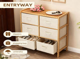 6 Drawer Bamboo Storage Chest V915-HO0420