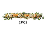 2PCS Set Artificial Wedding Arch Flowers Kit Flower Swag Wedding Arch Decor V1294-YM0523-220427XY01-6