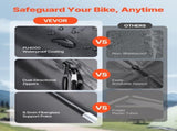 Bike Storage Tent, 3 to 4 Bikes, Outdoor Spacious Bike Storage Tent with Ventilated Window, V952-HDZXCP56664FUISQ9V0