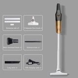 Stick Vacuum Cleaner - 37.8 x 9.1in, 30 Mins Runtime & 120W Suction for Pet Hair on Carpet Hardwood V1366-AZ2-W-26569