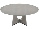 Round Dining Table, 47 inch Wood Table for 4-6 Person, Farmhouse Circle Dinner Furniture, Rustic V952-YXCZBKTZQMDBX9NPKV0
