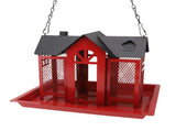 Bird Feeder House for Outside Mesh Wild Bird Feeder Large Capacity Weatherproof Bird Feeding Station V1294-YM0901-3111250005811